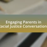Engaging Parents in Racial Justice Conversations